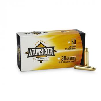 (NO Longer AVAILABLE) Armscor .30 Carbine Ammo (1000 rd Case)