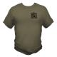 Out of Stock-M1-M1A1 T-shirt - OD green - short sleeve